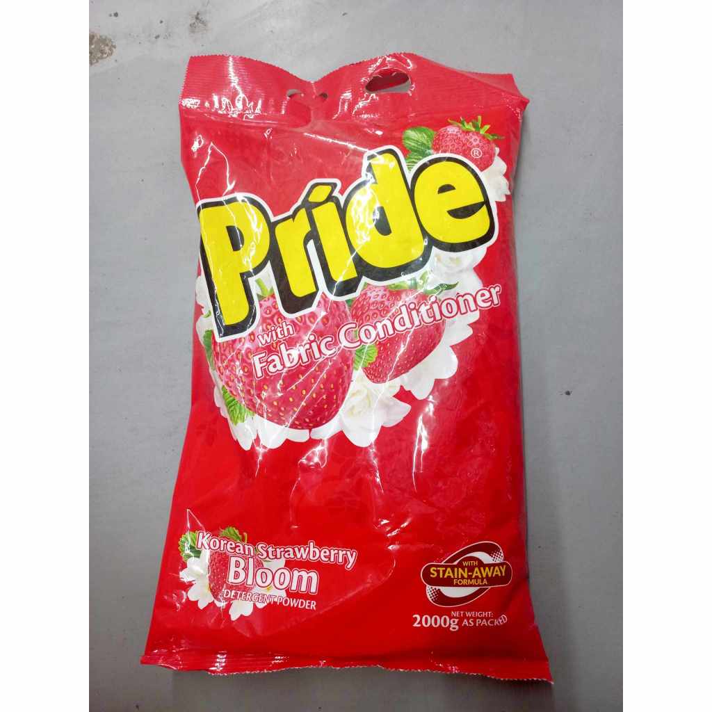 Pride Korean Strawberry Bloom Detergent Powder | Shopee Philippines