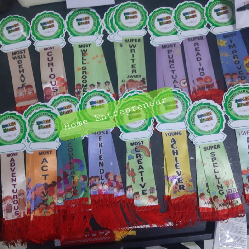 CUSTOMIZED 100PCS RIBBON for GRADUATION / ACADEMIC / AWARDS | Shopee ...