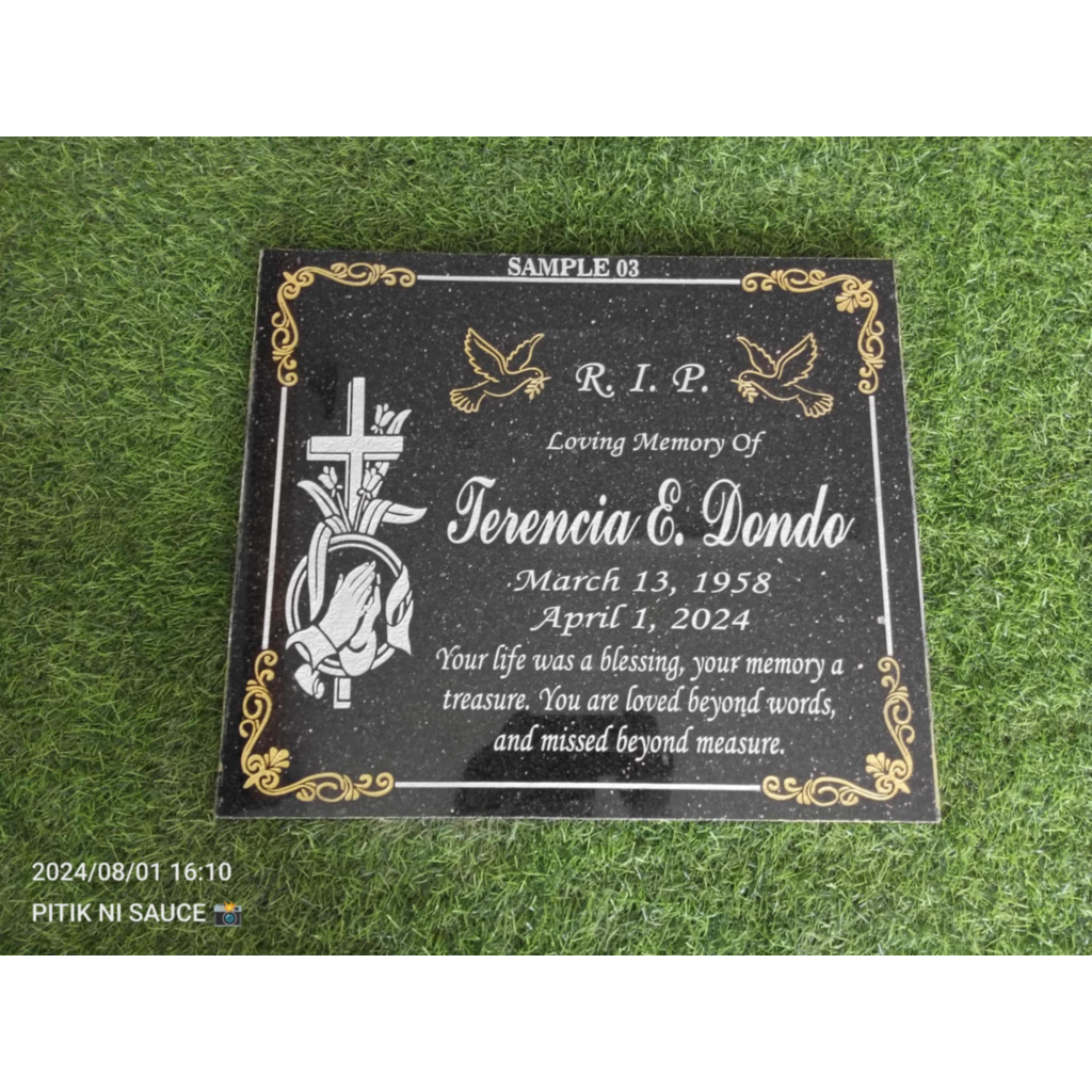 Lapida Granite Tiles with Laminated Picture | Shopee Philippines
