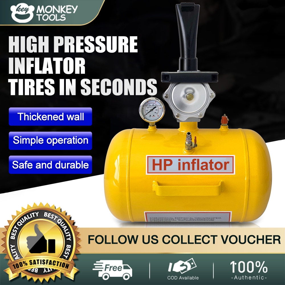 3/5/10 Gallon high pressure Inflator tire inflation tube blasting tire ...
