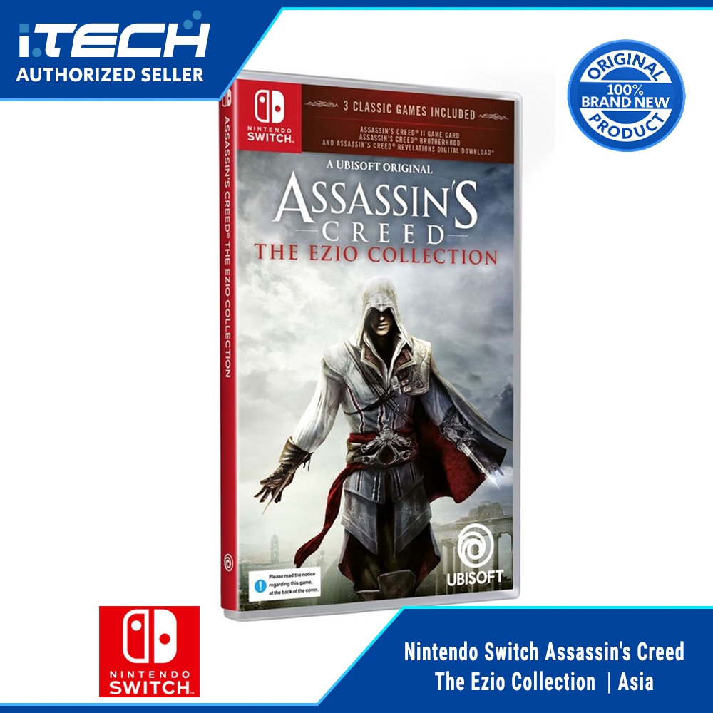 Nintendo Switch Assassin's Creed The Ezio Collection | Asia | Shopee ...