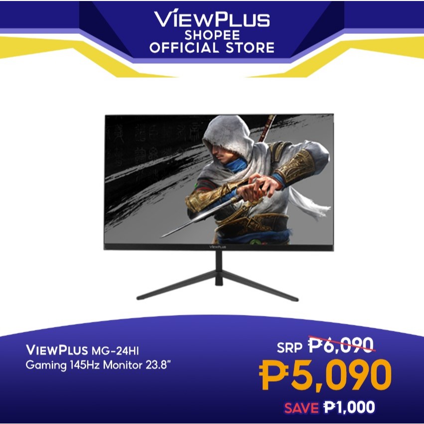Viewplus MG-24HI 23.8" 165hz IPS Gaming Monitor | Shopee Philippines