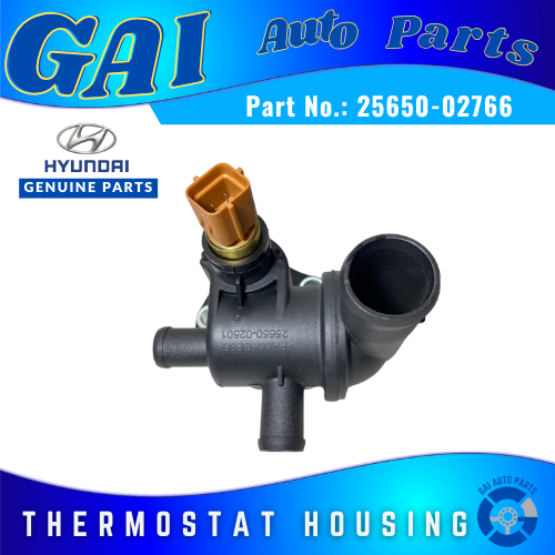 HYUNDAI Thermostat Housing for Picanto i10 Eon Getz (25650-02766 ...