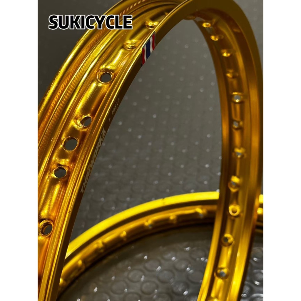 Thaiworkz Rim PAIR (2pcs) Made in Thailand (930 GRAMS) 1.20 / 1.40x17 ...