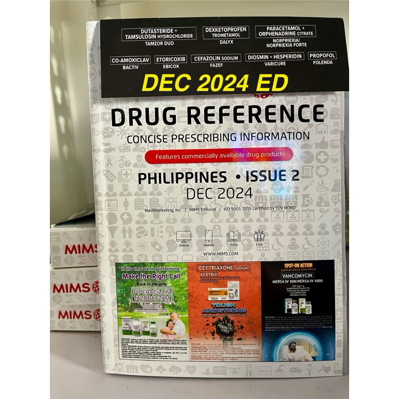 LATEST ED MIMS DRUG REFERENCE DEC 2024 | Shopee Philippines