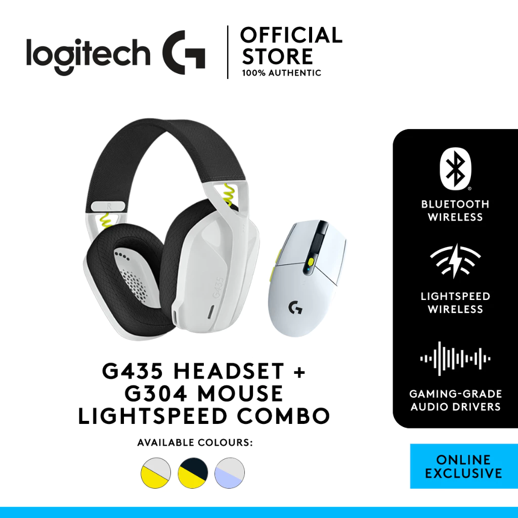 Logitech G435 Wireless Gaming Headset Philippines Colorful