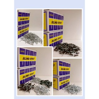 Blind Rivets Each box - hot selling low-priced rivets/silver | Shopee ...
