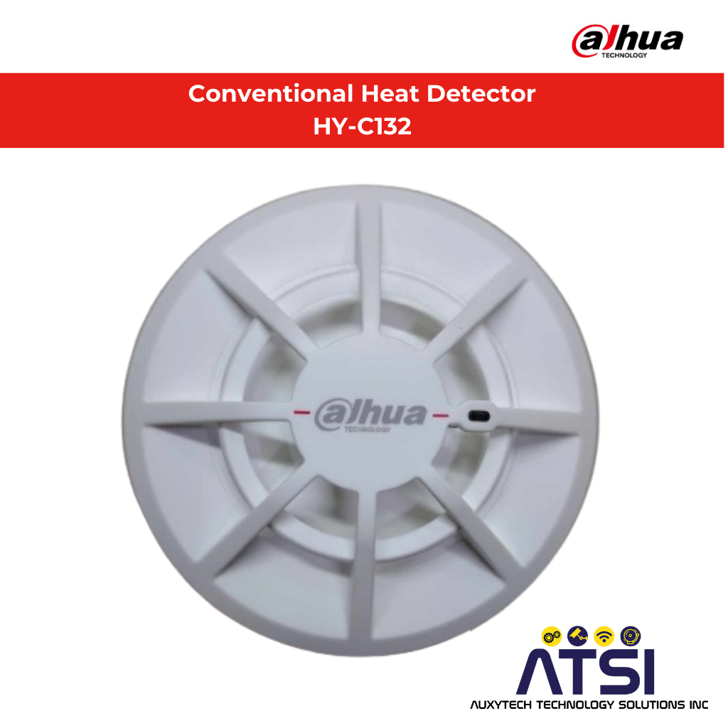 Conventional Heat Detector HY-C132 with base DAHUA | Shopee Philippines