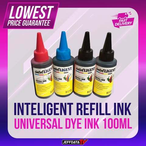 Ink Printer Ink Intelligent brand Continuous Bnew 100ml(For printer