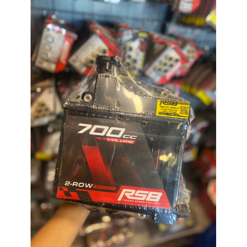 RS8 2 Rows Radiator 70cc Voulume For Nmax/Aerox V2 V1 | Shopee Philippines