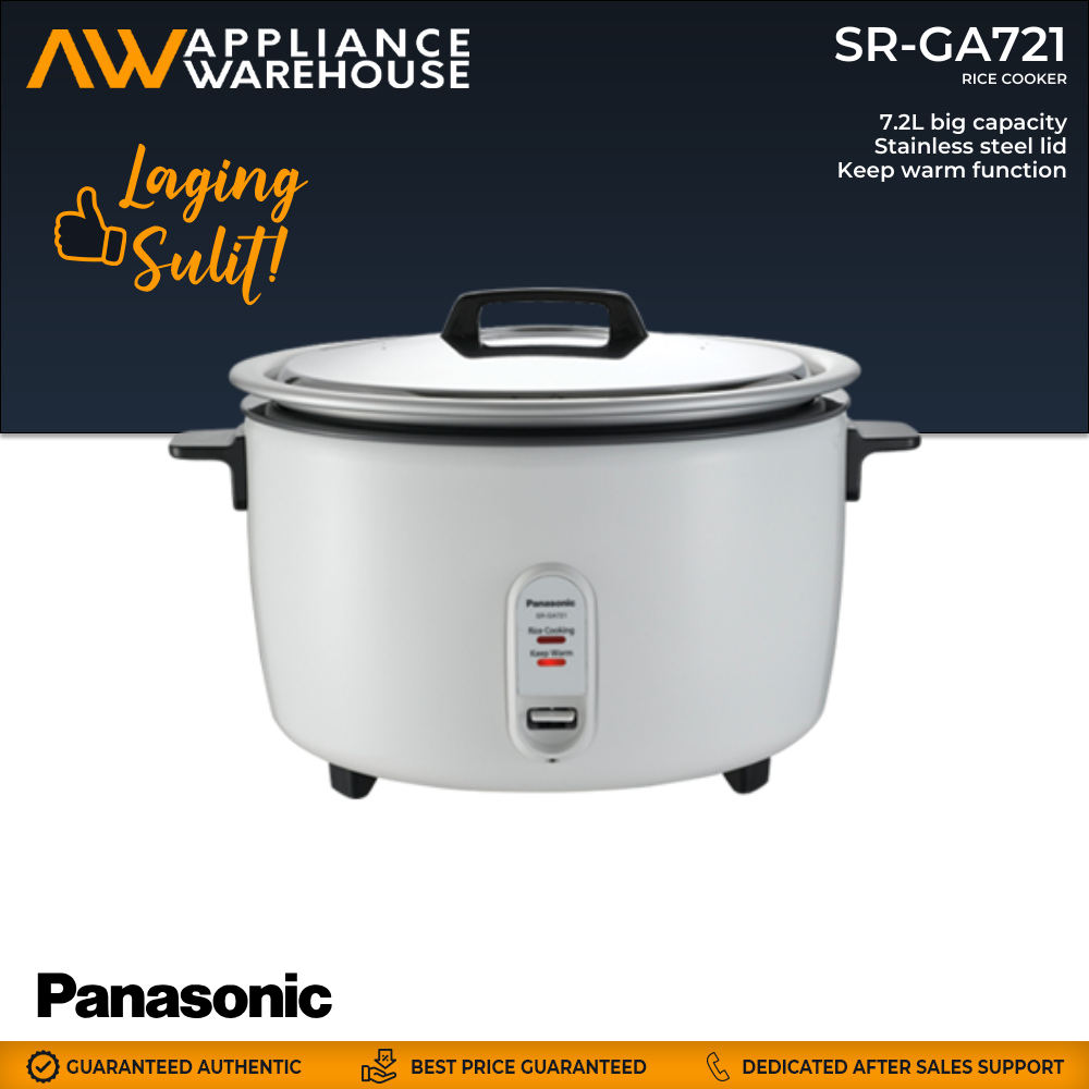 Panasonic SR-GA721 7.2L Commercial Rice Cooker 40 Cups | Shopee Philippines