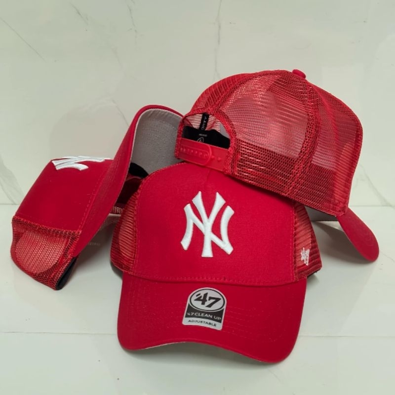 New snapback vintage netcap adjustable hats red | Shopee Philippines