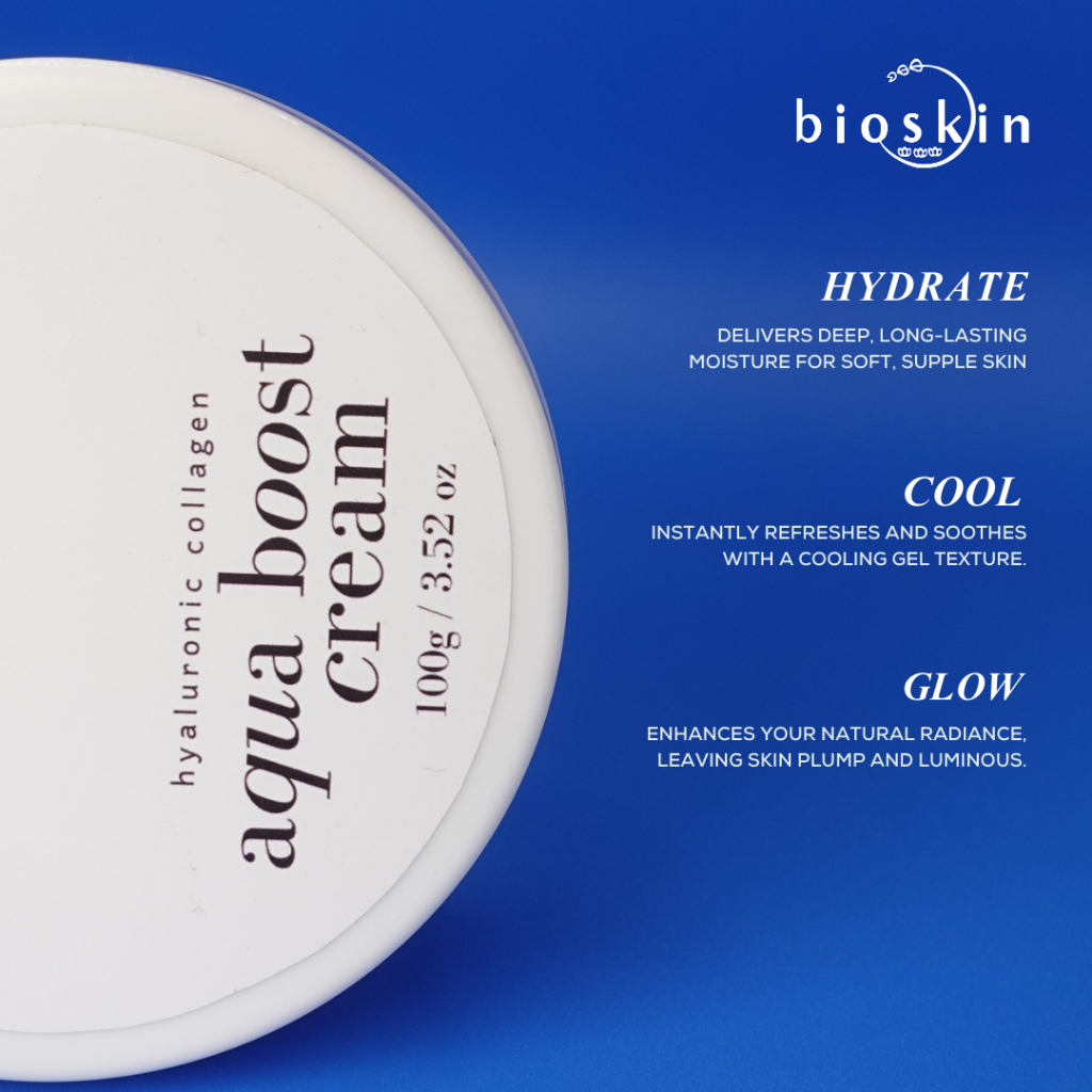 Aqua Boost Cream 100g | Deep Hydration, Lightweight Moisturizer & Skin ...