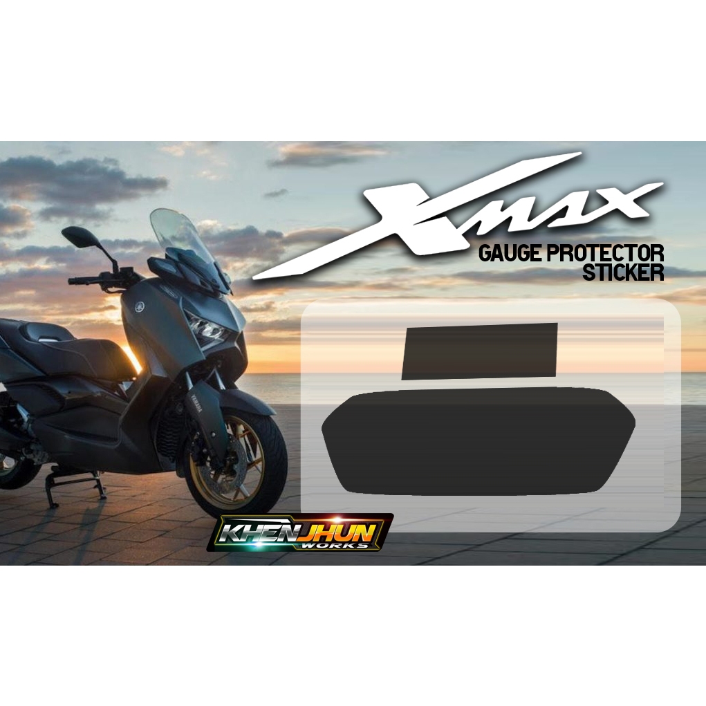 Xmax Gauge Protector 2024 New Model Smoke black | Shopee Philippines