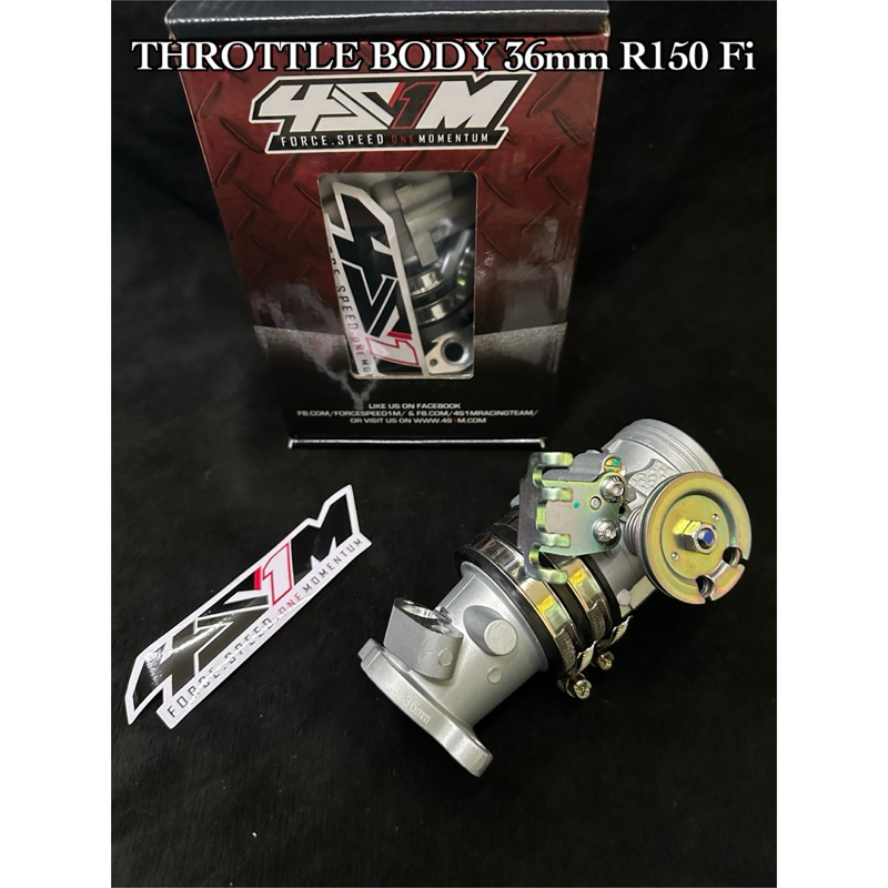 4s1m THROTTLE BODY 36mm, 38mm, 40mm Raider Fi | Shopee Philippines