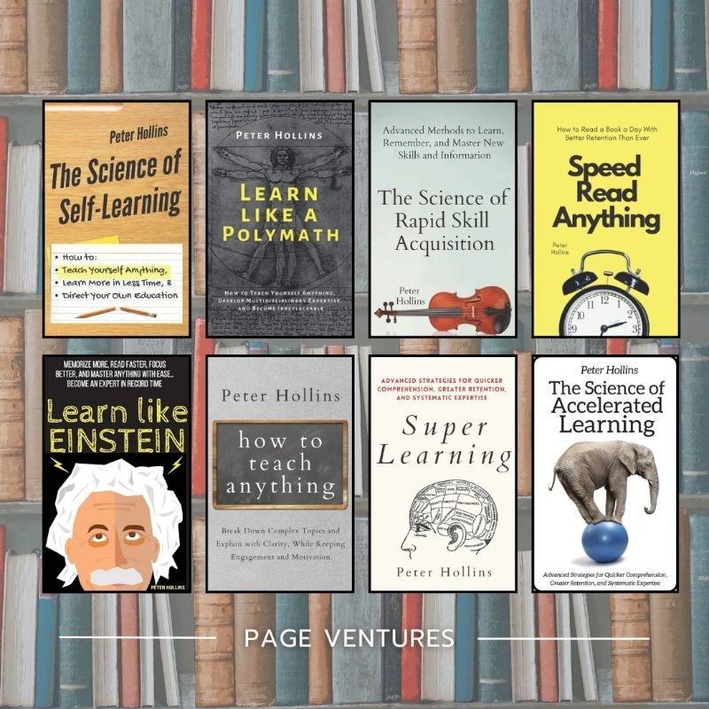 Learning How To Learn books set by Peter Hollins | Shopee Philippines