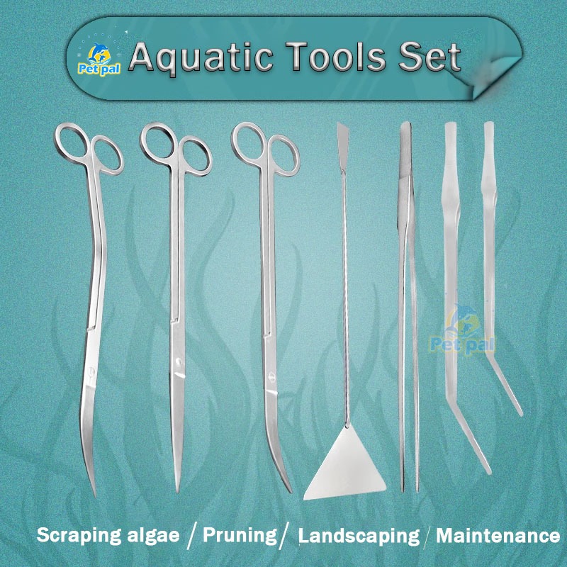 Aquarium Tank Tools Kit Aqua scaping Maintenance tools Aquatic Plants ...