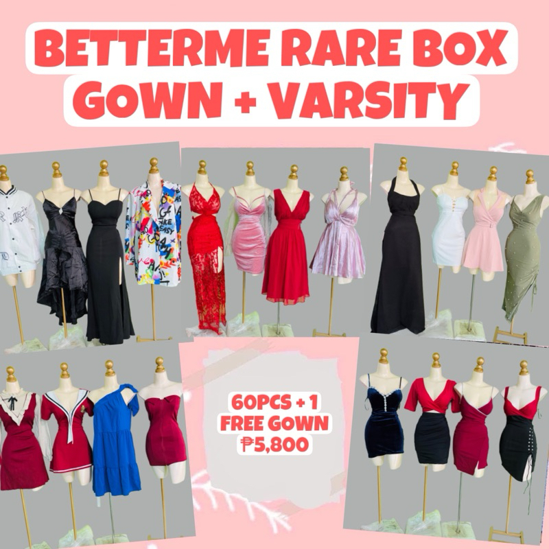 (60+1) BETTERME RARE BOX WOMEN ASSORTED | Shopee Philippines