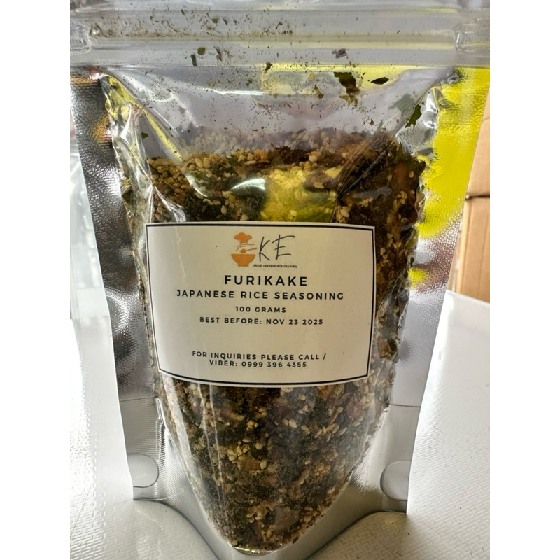 FURIKAKE JAPANESE RICE SEASONING 100GRAMS SEPT 2026 EXPIRY | Shopee ...