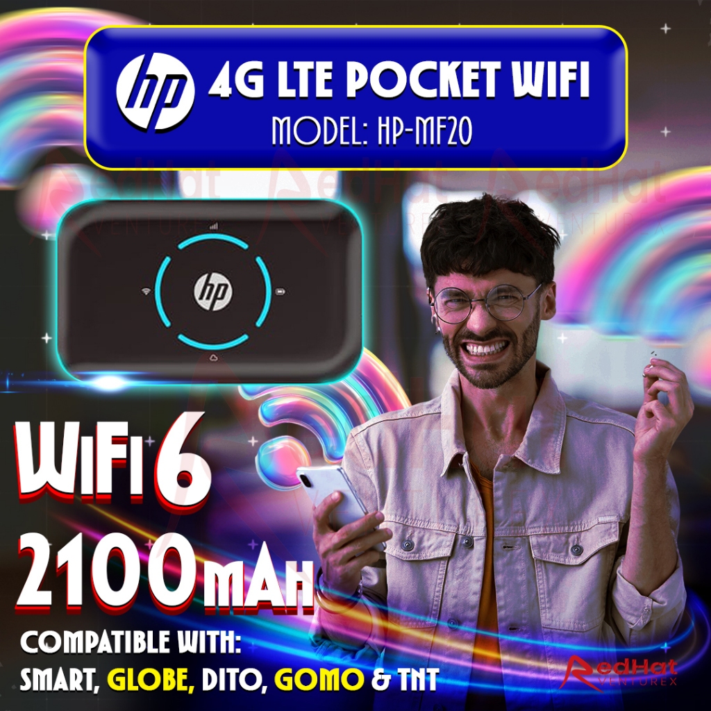 HP 4G LTE POCKET WIFI | MOBILE WIFI (MF20) | Shopee Philippines