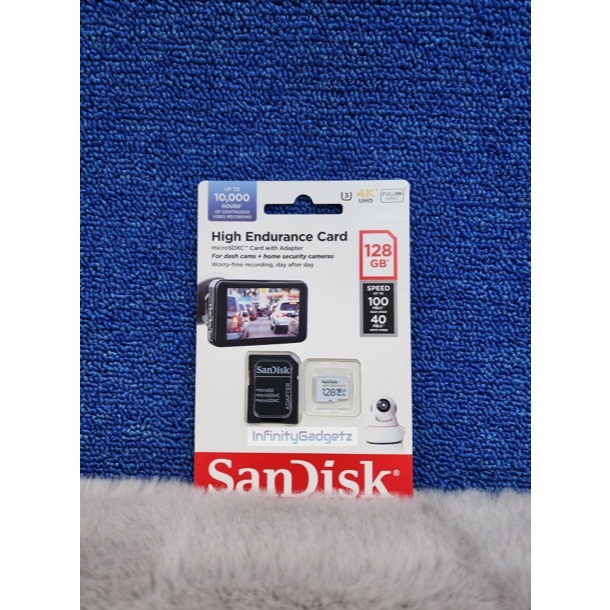 Sandisk High Endurance 128gb Sandisk Dashcam Jual Memory Micro SD - Main Image