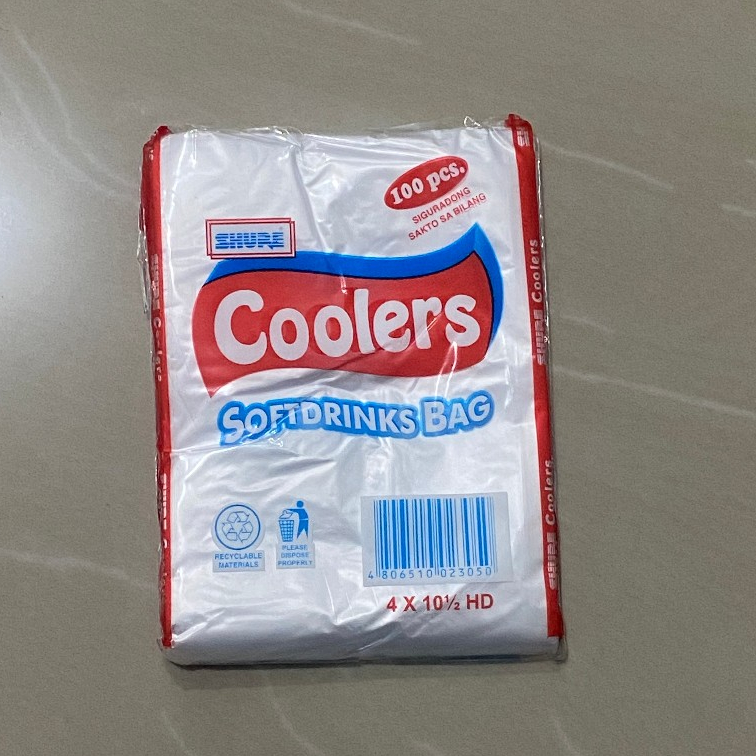 Shure Coolers Plastic Softdrinks Bag Makapal Bundle 5 Packs ( 100 pcs ...
