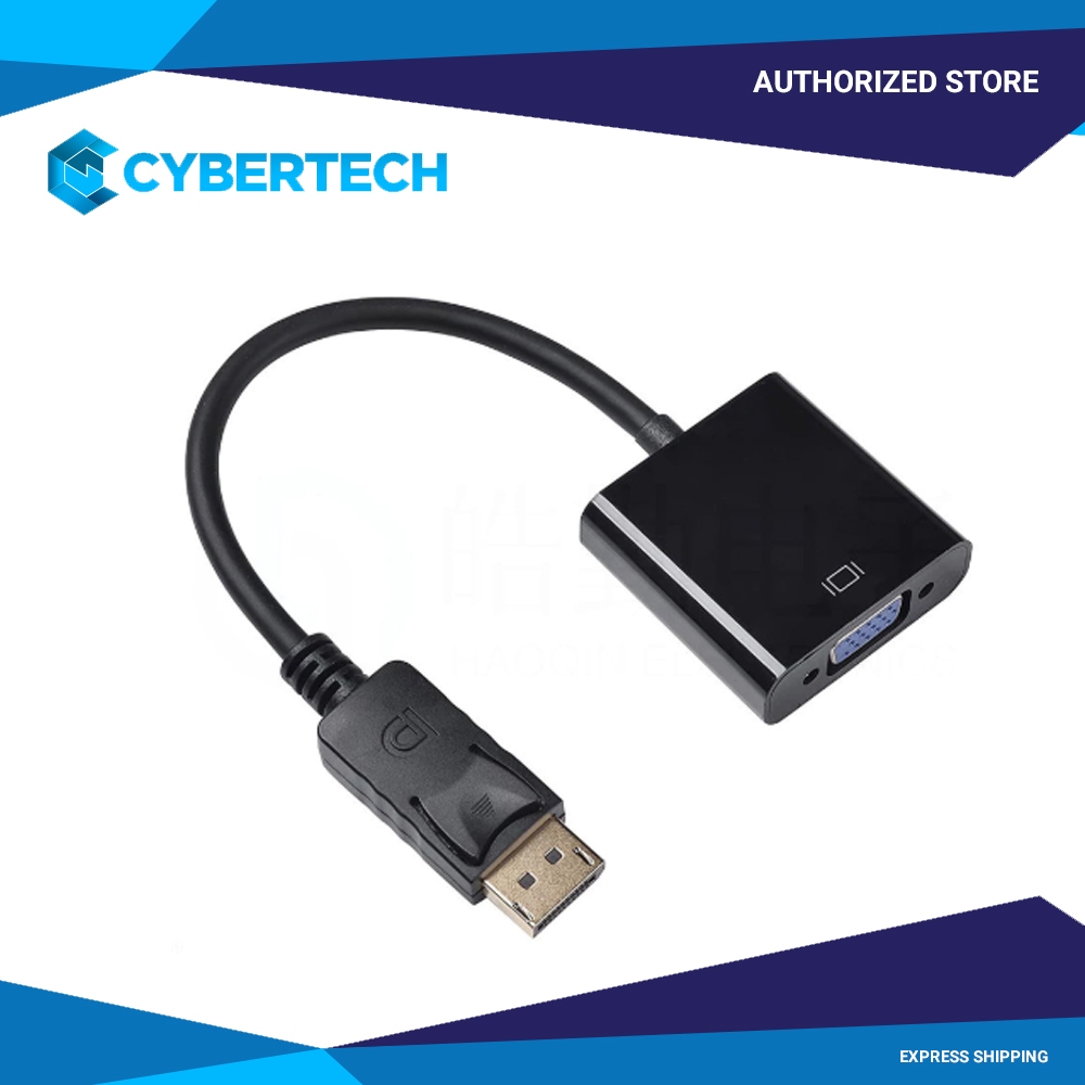 Ad-Link A53 DP To VGA Adapter Male Display Port to Female VGA Converter ...