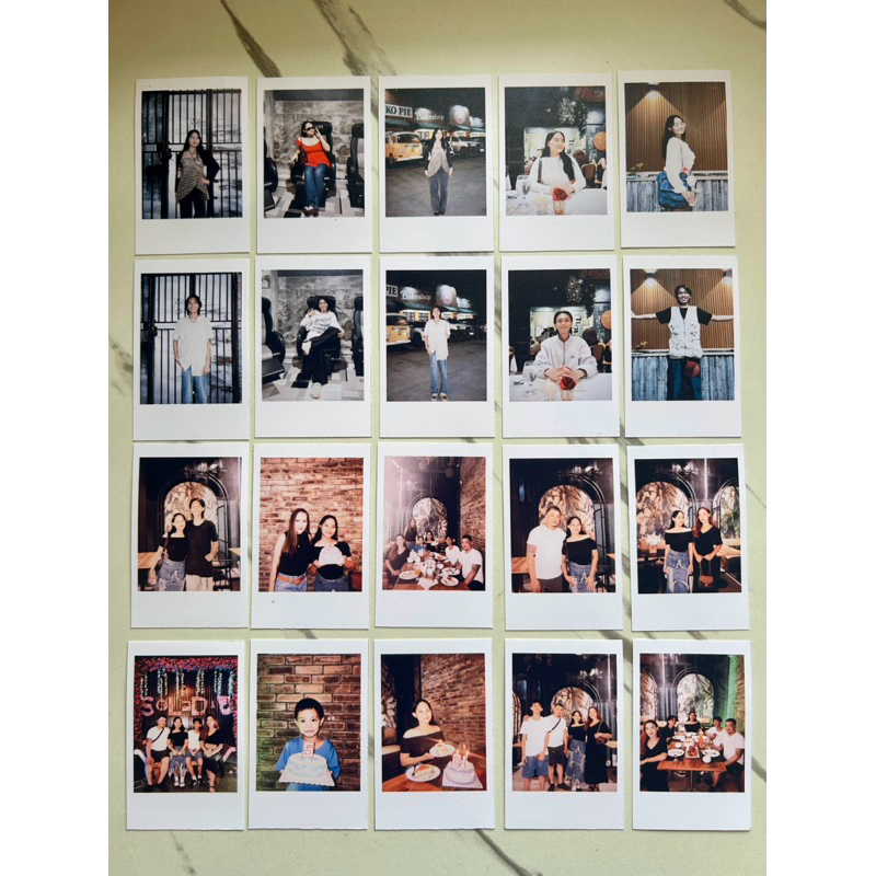 POLAROID/INSTAX MINI INSPIRED SATIN PHOTO PRINT Shopee Philippines
