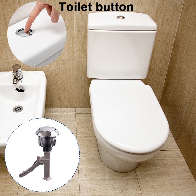 Toilet Flush Button Replacement Single Flush Toilet Water Tank Buttons ...