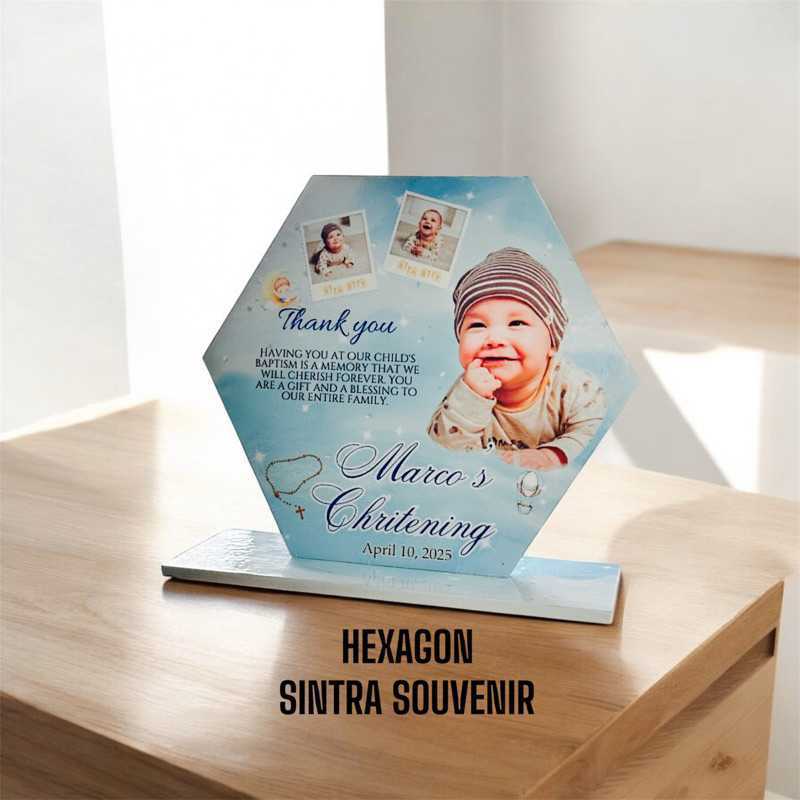 Hexagon Standee Souvenir/Sintra board/Display | Shopee Philippines