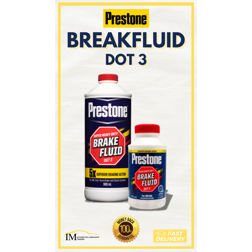 Prestone Break Fluid DOT 3 | Shopee Philippines