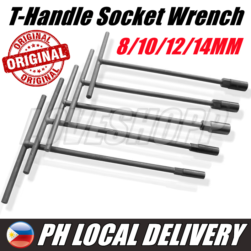 8/10/12/14mm T Wrench Tools Motorcyle Tools Tool T-Socket Wrench Socket ...