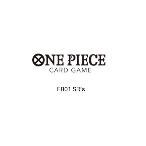 One Piece TCG: EB01 SR's | Shopee Philippines