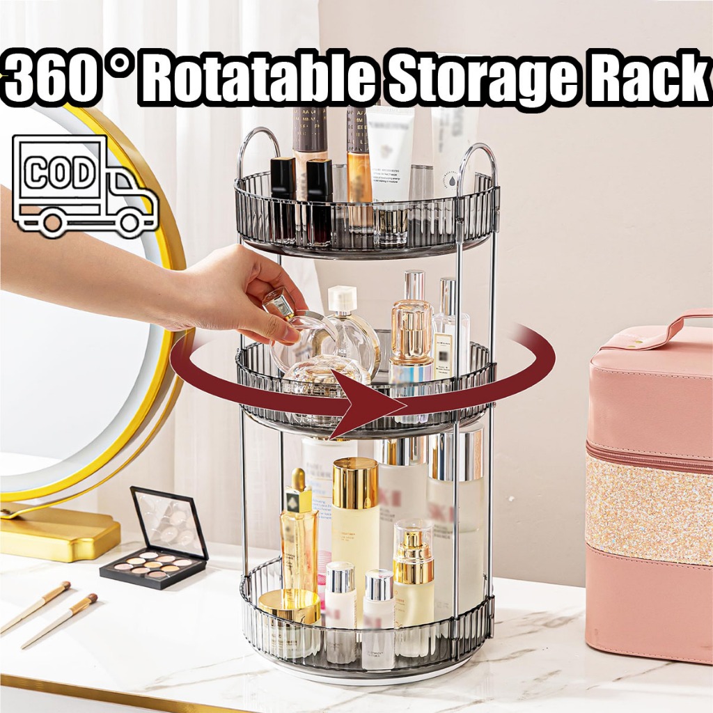 3 Layer Waterproof Transparent Storage Rack Bathroom High Quality ...