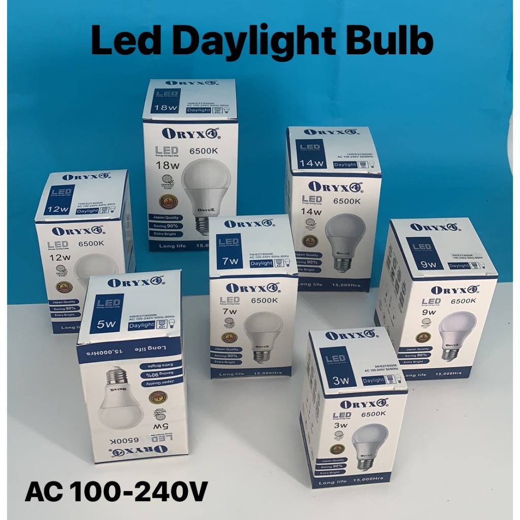 led bulb 12v/220V daylight 6500K 3w 5w 7w 9w 12w | Shopee Philippines