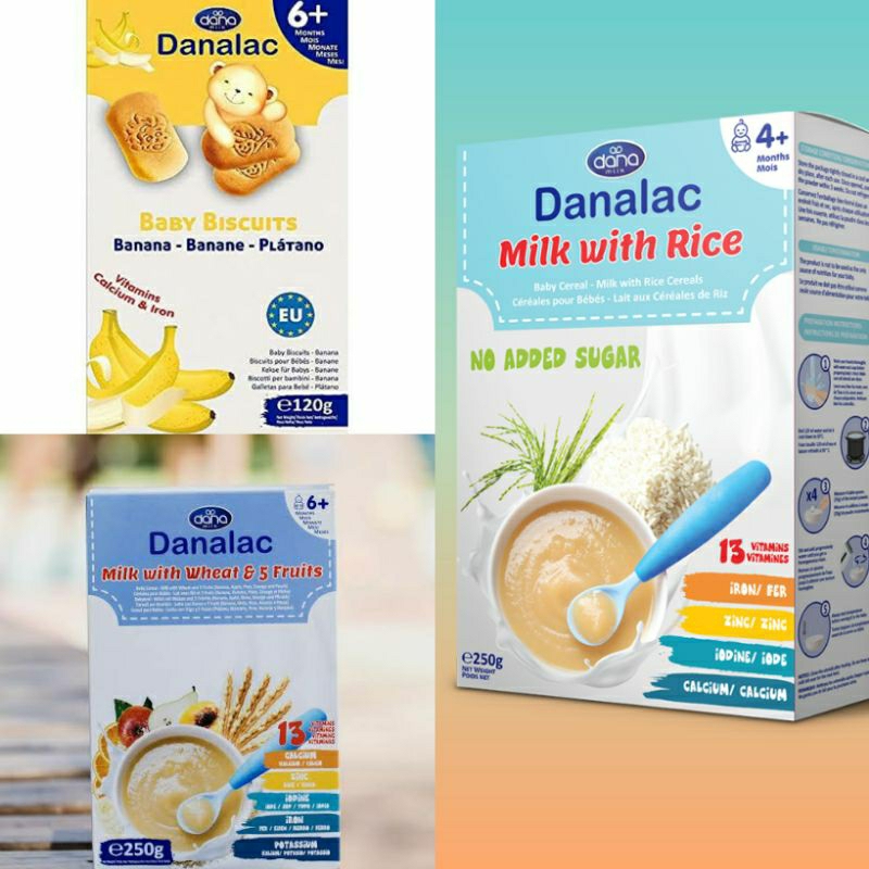 Milk Baby Biscuits For Months IMPORTED‼️ Danalac Baby Biscuits