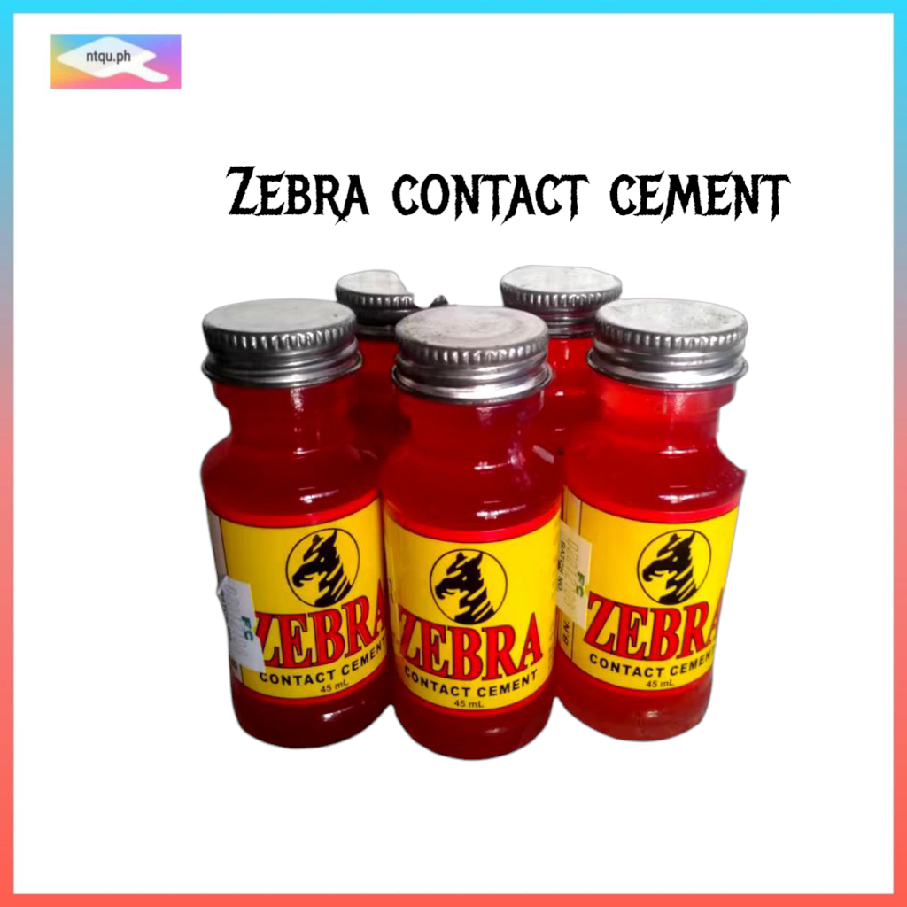 ZEBRA Original contact cement(RUGBY)45 ml | Shopee Philippines