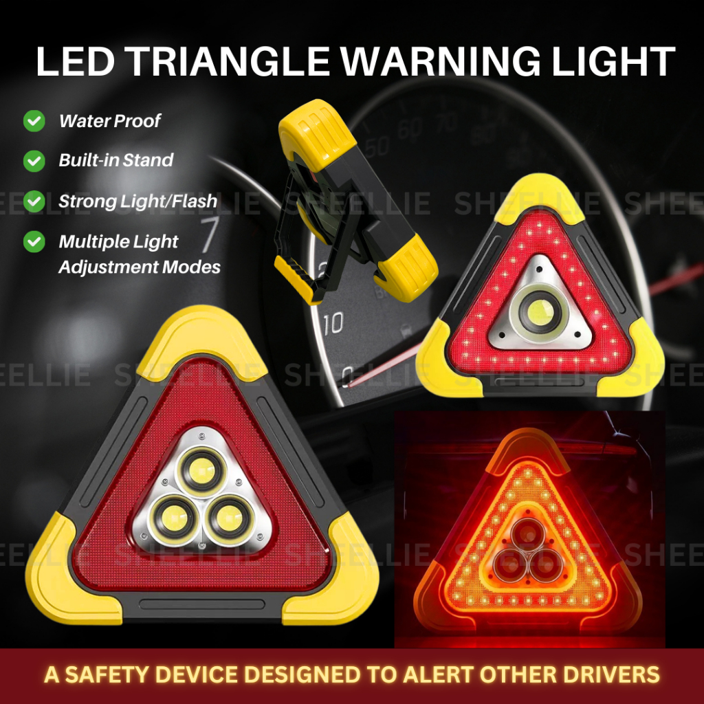 LED Warning Device Electronic Warning Device Large/ Small for Road ...