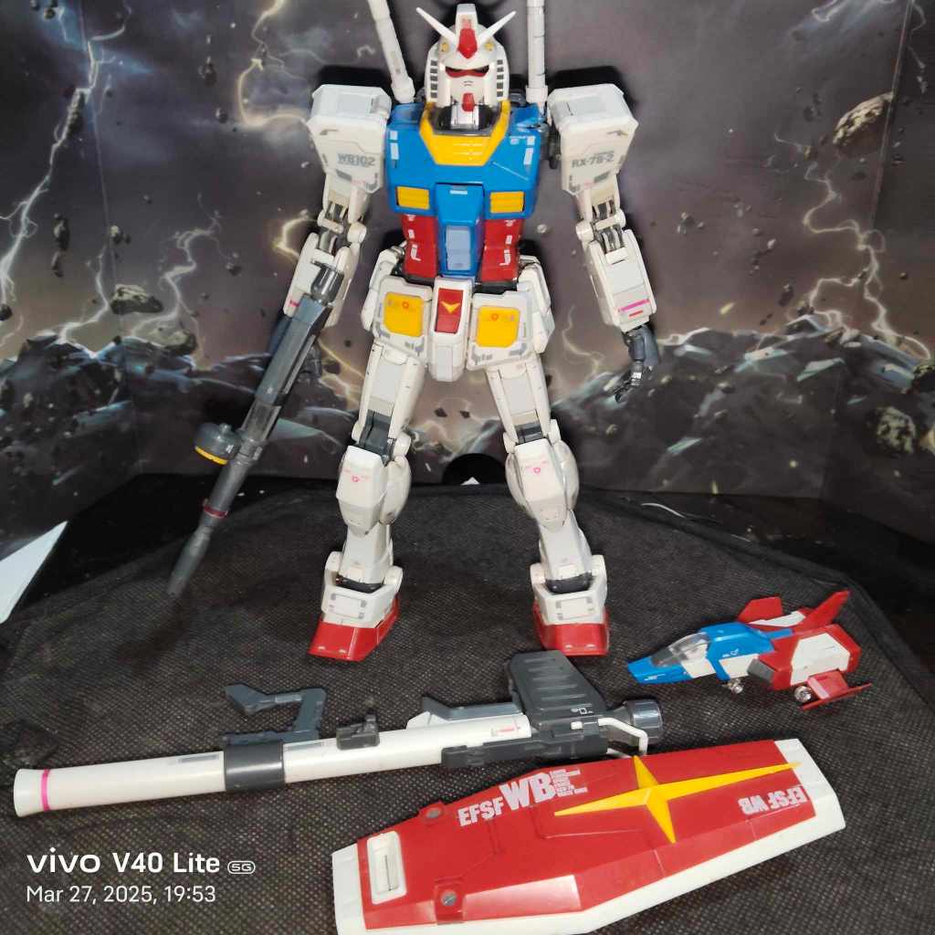 Gundam MG Rx-73 1/100 ╗BL built | Shopee Philippines