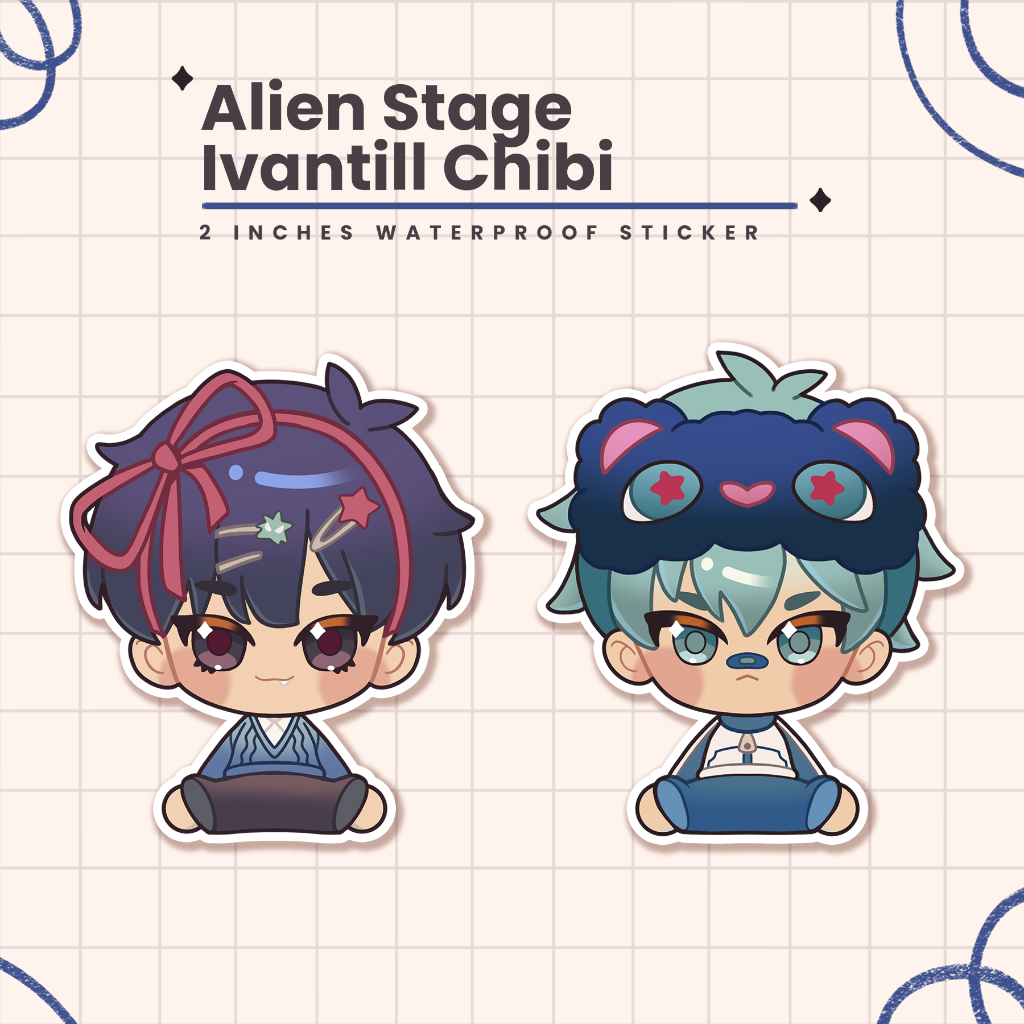 ALNST Ivan & Till Chibi | Alien Stage | Waterproof Laptop & Tumbler ...