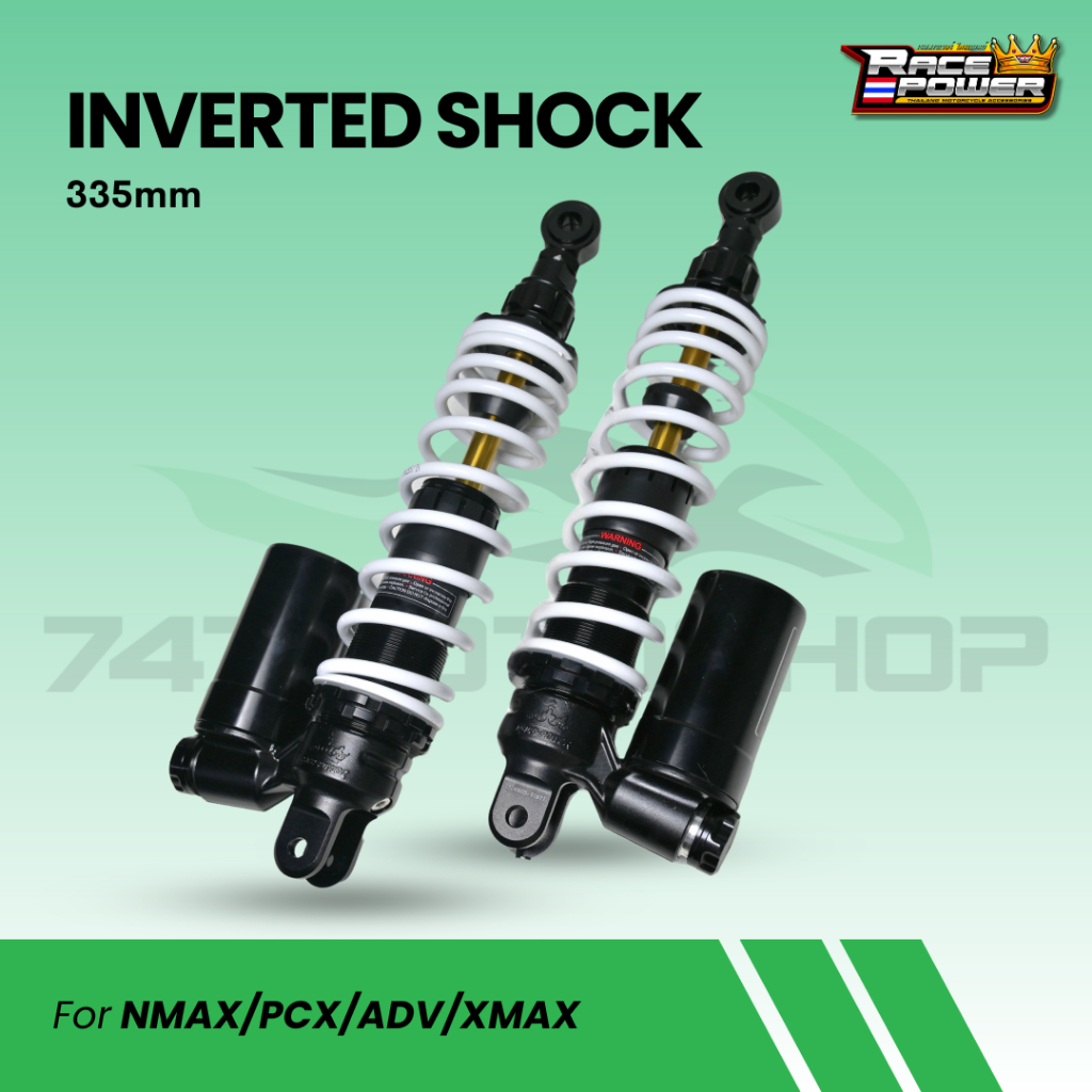 RACE POWER INVERTED SHOCK FOR NMAX/PCX/ADV/XMAX 335MM | Shopee Philippines