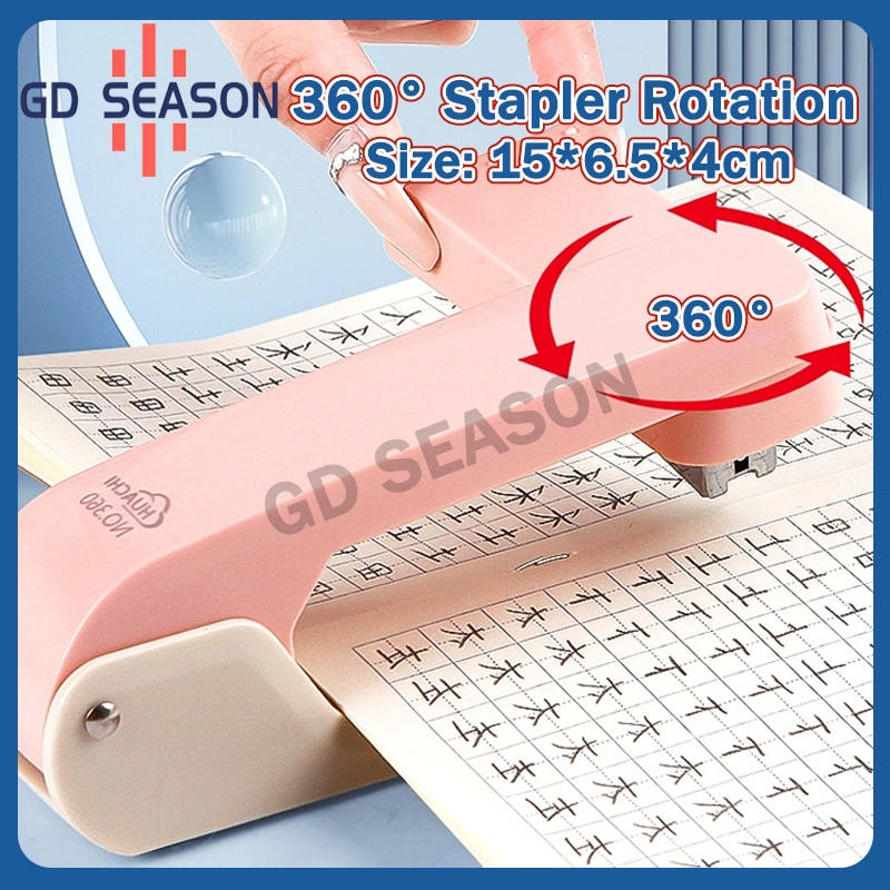 360 Stapler Rotation Heavy Duty Stapler Compatible Effortless Long ...