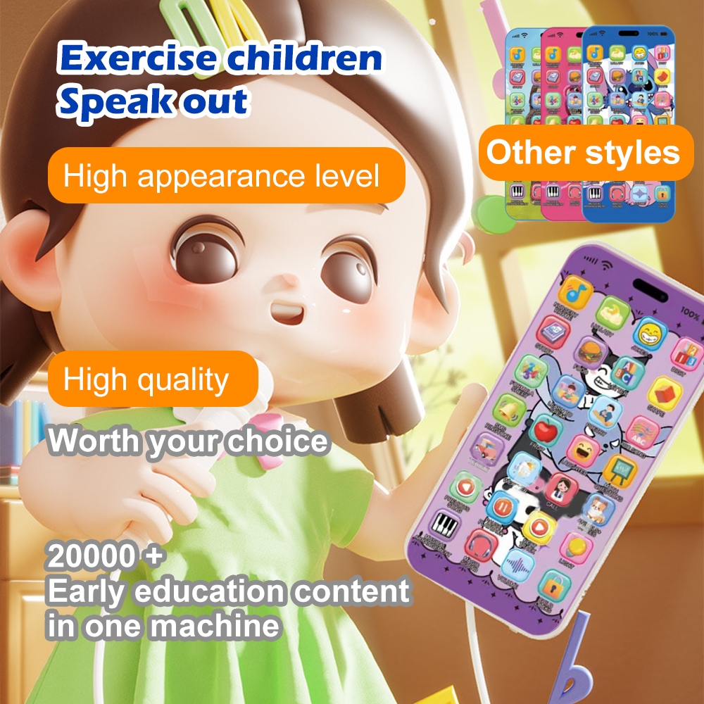 Baby Phone Toy Music Mobile Phone Baby Toys Sleeping Simulation ...