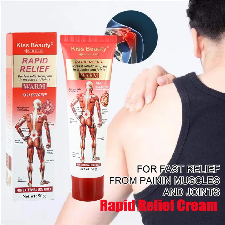 Rapid Pain Relief Cream For Fast Relief From Pain in Muscles And Joints ...