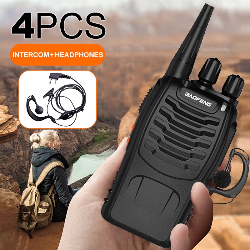 Baofeng BF-888S Two-way Radio 5W Dual Band Portable Walkie Talkie ...