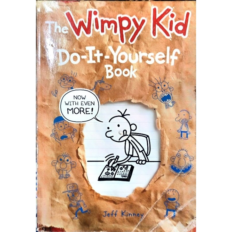 THE WIMPY KID DO IT YOURSELF BY JEFF KINNEY TP BOOK | Shopee Philippines