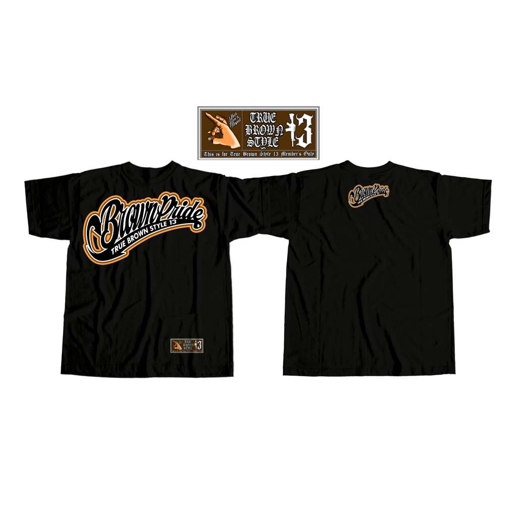 Brown Pride True Brown Style 13 Deym Shirt | Shopee Philippines