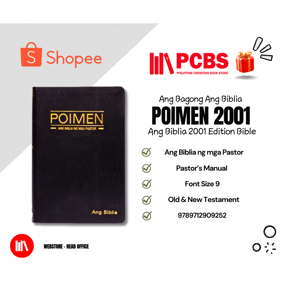 PCBS POIMEN : Ang Biblia 2001 (SHEPHERD) : Ang Biblia ng Mga Pastor ...
