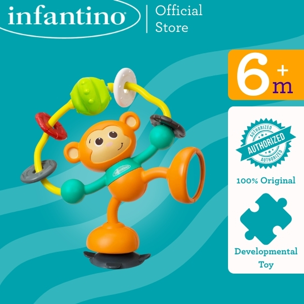 Infantino Toys That Stick To High Chair Tray InfantinoStick And