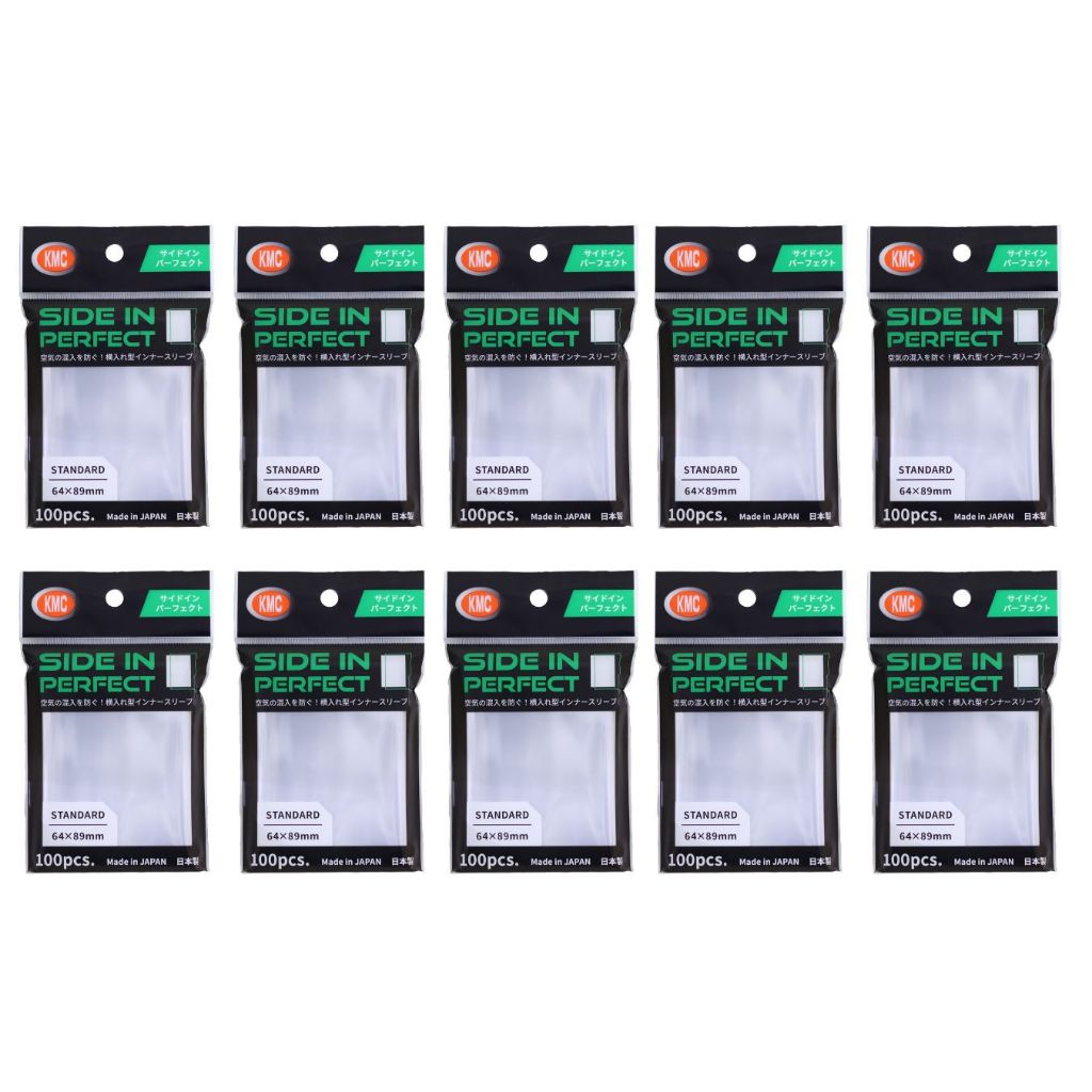 KMC Perfect Sleeves Standard Size/Hard/Side-in (Japan) bundle Pokemon MTG |  Shopee Philippines